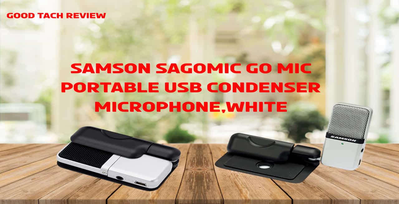 Samson-SAGOMIC-Go-Mic-Portable-USB-Condenser-MicrophoneWhite