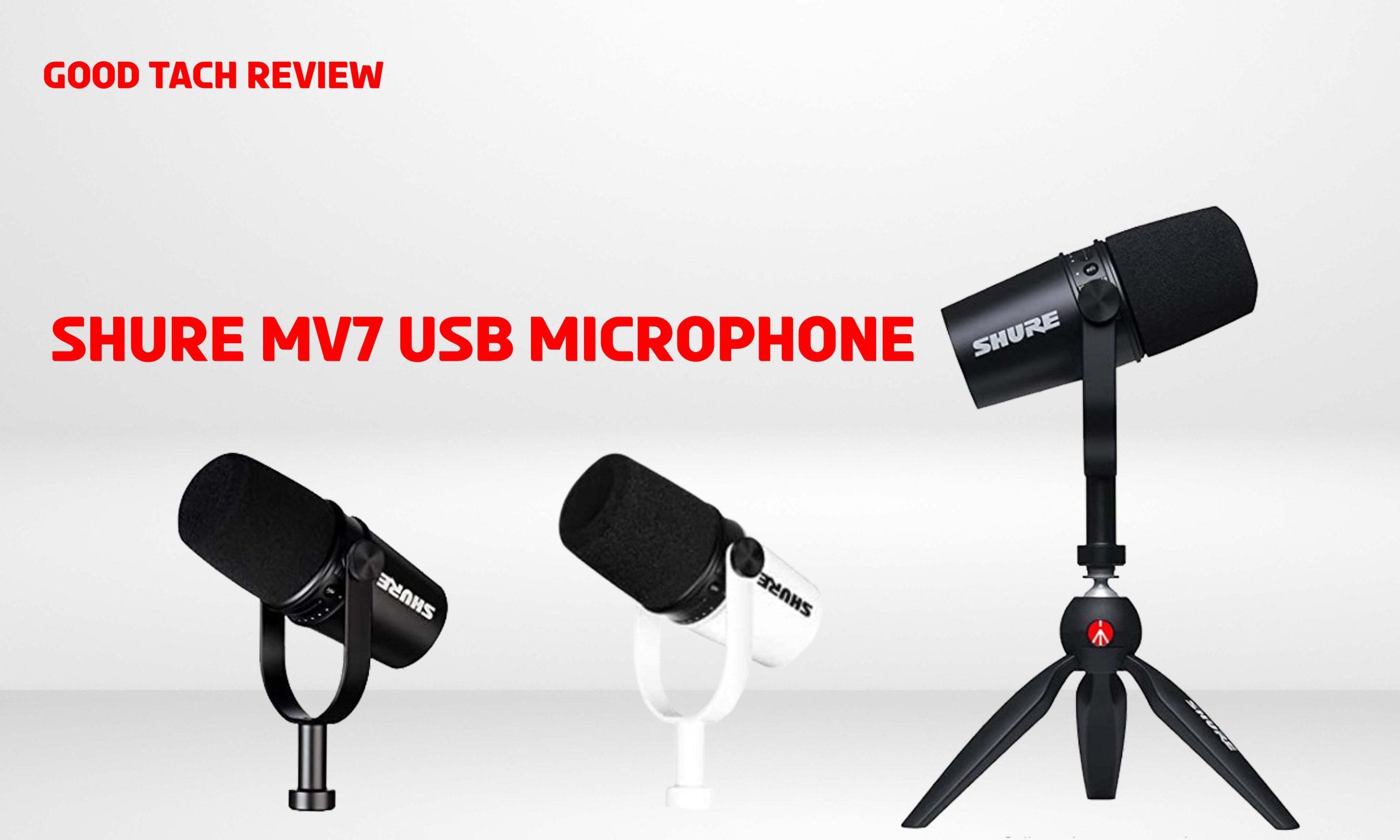 Shure MV7 USB Microphone