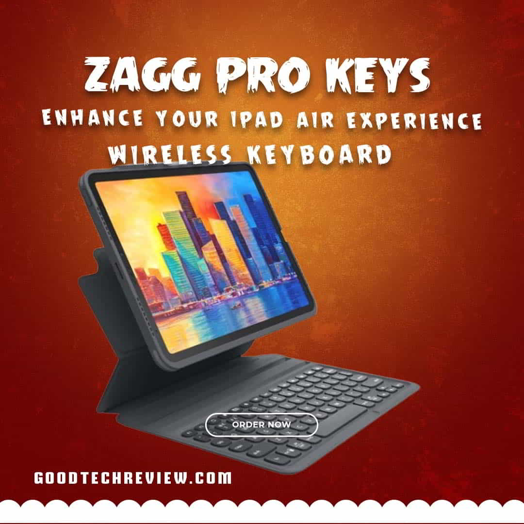 ZAGG Pro Keys: Enhance Your iPad Air Experience with a Detachable Case and Wireless Keyboard ZAGG Pro Keys